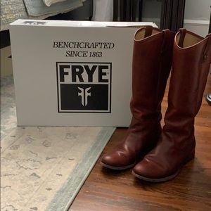 Size 8 Frye Melissa Button Extended Calf Boot